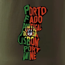 Mapy - názvy miest - Portugalsko