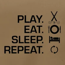 Play eat sleep repeat pozemný hokej