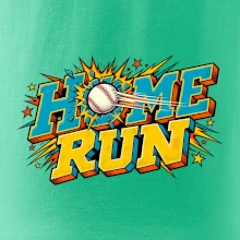 Home run komiksový nápis