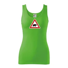 Dopravná značka - Pozor ľadový medveď