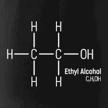 Molekulárna štruktúra Etanol