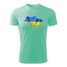 Ukrajina vlajka mapa Ukrajina vlajka mapa