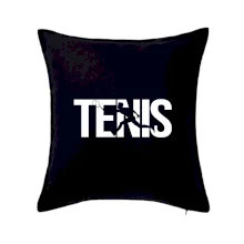 Tenis nápis silueta