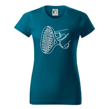 Tenisová raketa jedným ťahom Tenisová raketa jedným ťahom