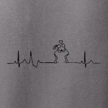 EKG zamilovaný pár EKG zamilovaný pár