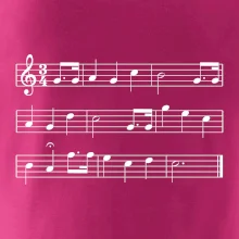 Veľa šťastia zdravia - noty