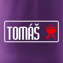 Tričko na grilovanie s vlastným menom