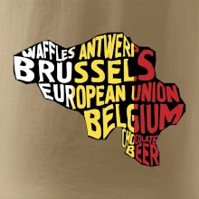 Mapy - názvy miest - Belgicko