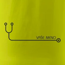 Doktor a sestrička - stetoskop s menom