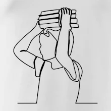 Študent a kniha jedným ťahom