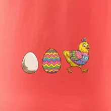 Evolúcia vajíčka - veľká noc - sliepka