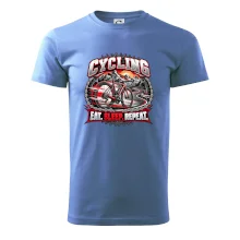 Bicykel medzi horami eat sleep repeat