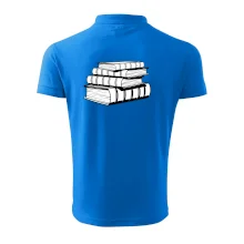 Knihy čiernobiele na sebe