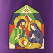 Vitráž - jasličky