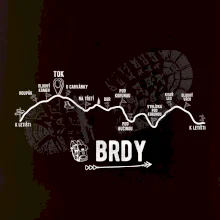 Profil kopců - Brdy