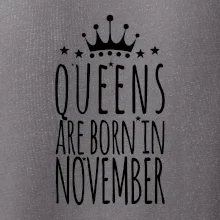 Queens are born in November