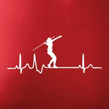 EKG hod oštepom žena