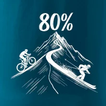 Narodeniny cyklista a lyžiar 80