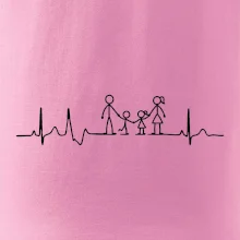 EKG rodina a dievča a chlapec