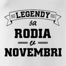 Legendy sa rodia v novembri