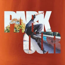 Parkour nápis v meste