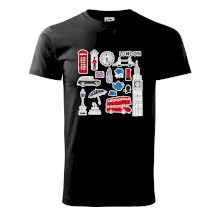 Velká Británie - kreslené ikonky