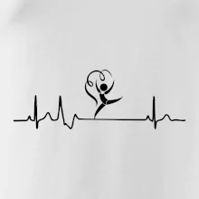 EKG moderná gymnastika stuha