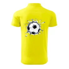 Futbalová lopta v triku Futbalová lopta v triku