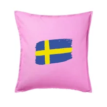 Švédsko vlajka štetkou