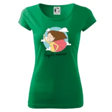 Kreslený obrázok Super mama Kreslený obrázok Super mama