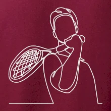 Tenista jedným ťahom