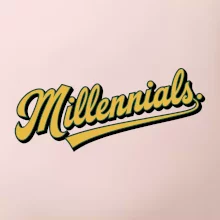 Generace Y - Millennials žlutý nápis