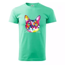 Mačka dúhová hlava