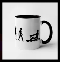 Evolúcia veslovanie 1 človek