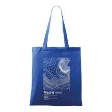 Plechý - vrstevnice v obdĺžniku