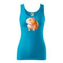 Morča - kreslené, bielo oranžové