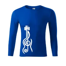 Husľový kľúč gitara