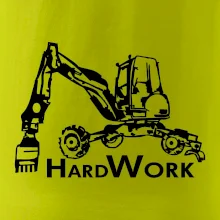 Hard Work kráčajúce rýpadlo