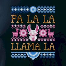 Fa la la LAMA la Fa la la LAMA la