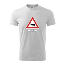 Dopravní značka - Pozor koně / kráva