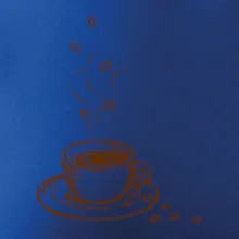 Hrnček plný čerstvej kávy