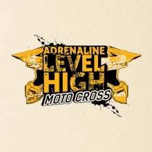 Motocross adrenaline level high