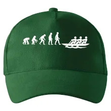 Evolúcia veslovanie 3 ľudia