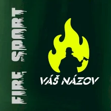 Hasiči - oheň - Váš názov - Prsník + chrbát