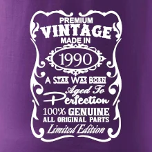 Vintage Etiketa - 1990