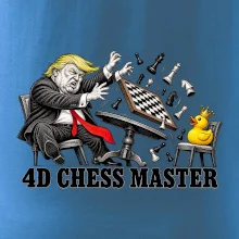 Donald Trump prohrává šachy s kachnou