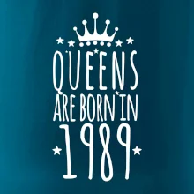 Queens are born in 1989