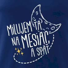 Milujem ťa na mesiac a späť