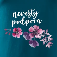 Nevesty podpora kvety ružové