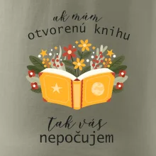 Ak mám otvorenú knihu, tak vás nepočujem